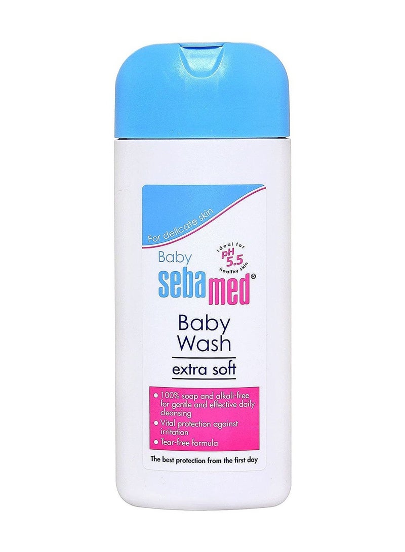 Sebamed Baby Wash Extra Soft, 200ml & SebaMed Clear Face Cleansing Bar, 100g - Image 3